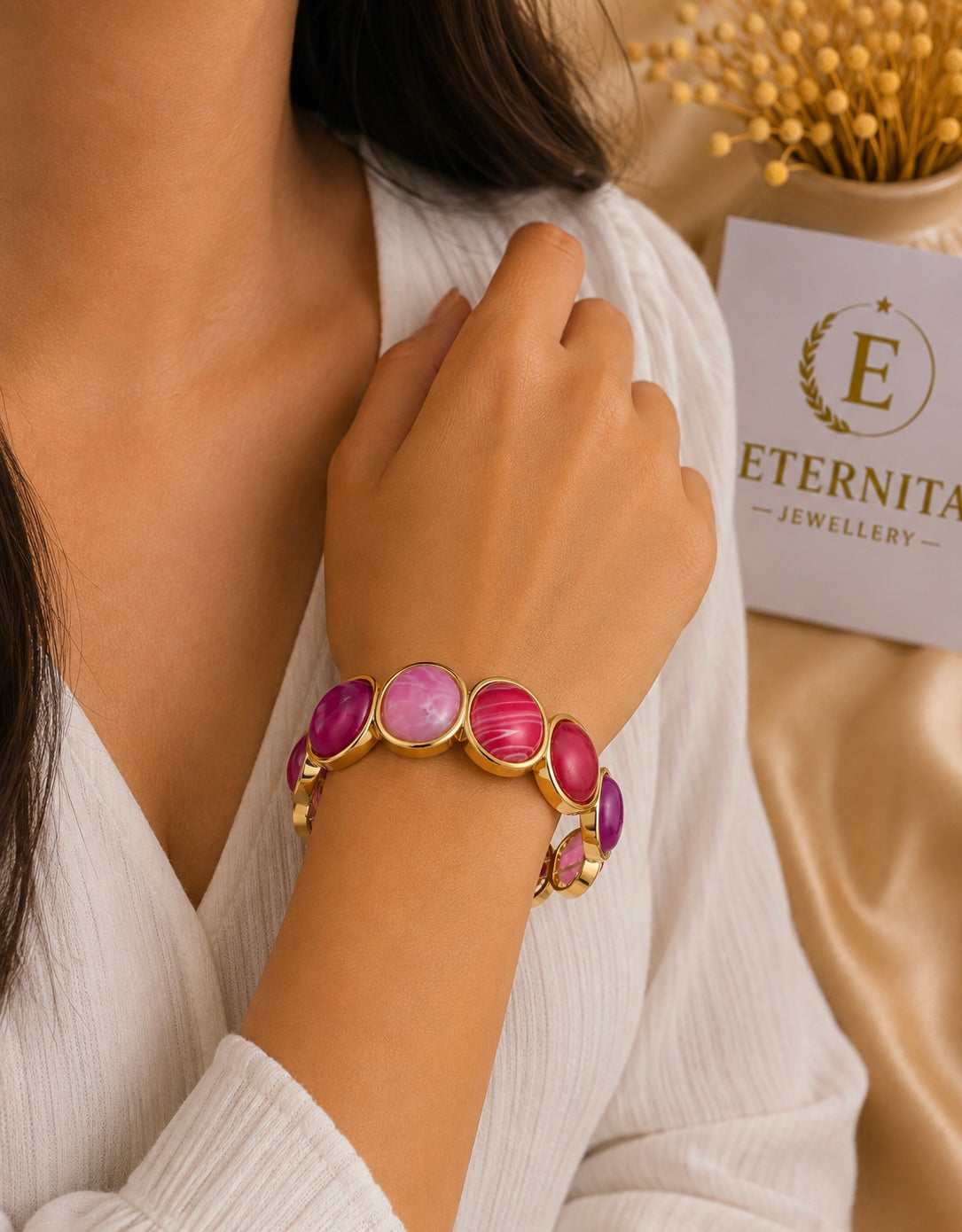 Bracelet Elégance Rose