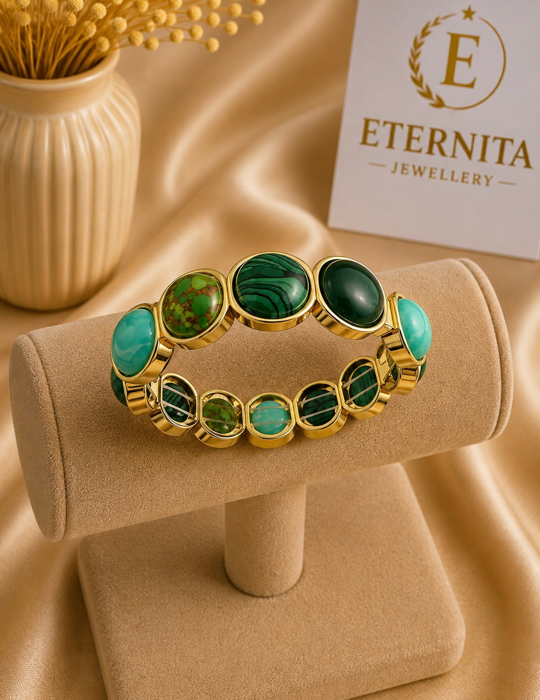 Bracelet Élégance Vert