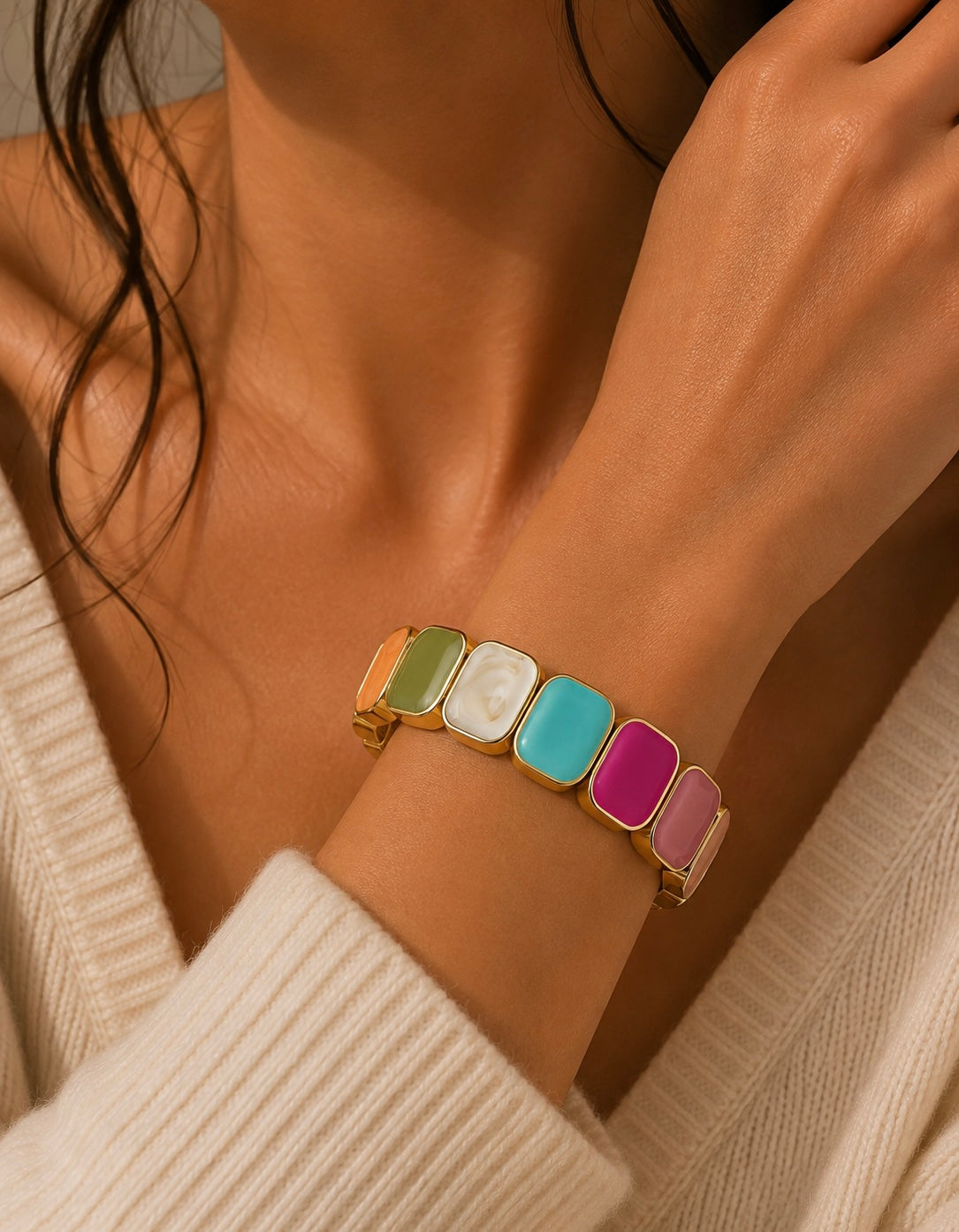 Bracelet Multicolore Élégance