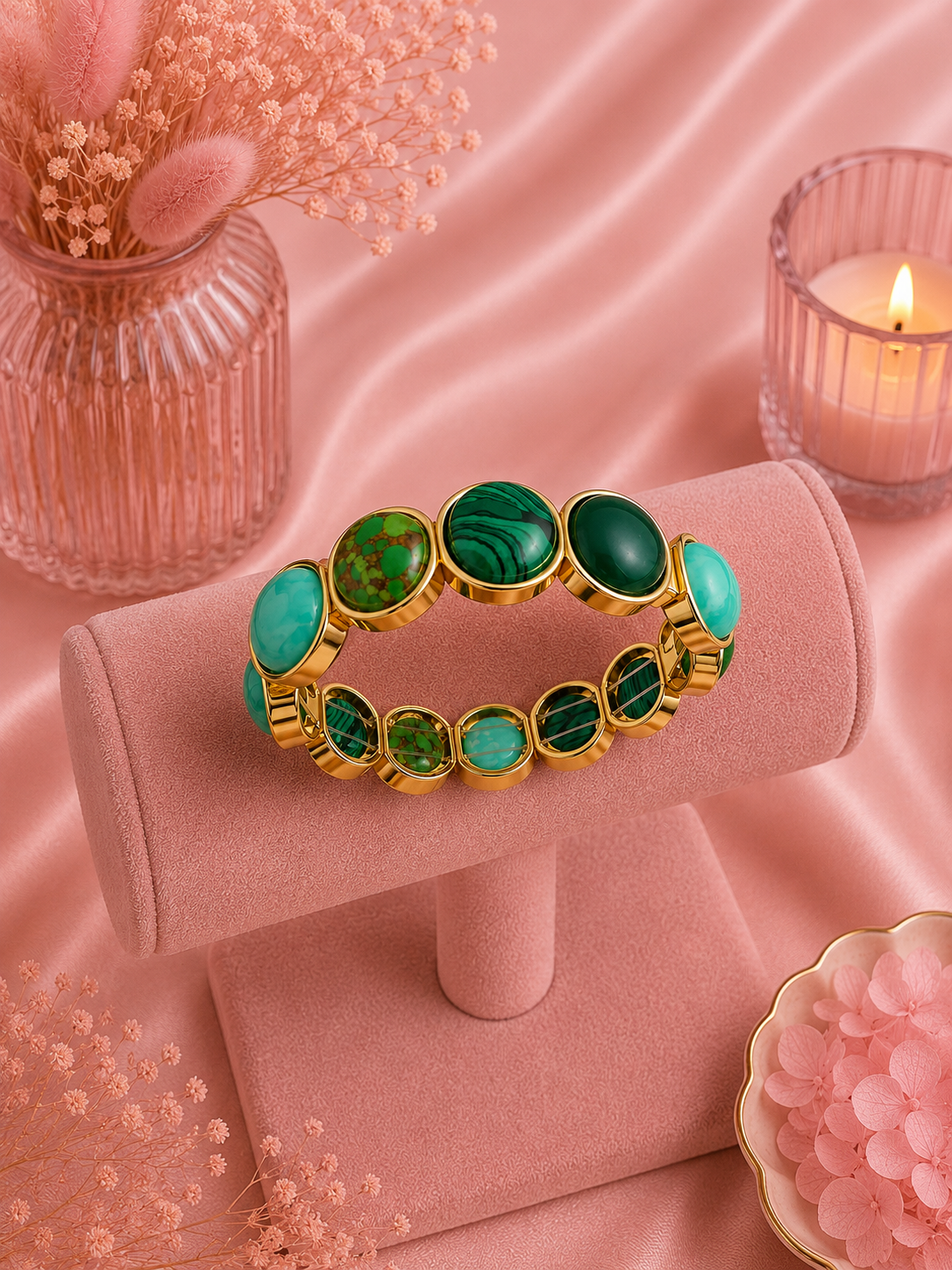 Bracelet Élégance Vert